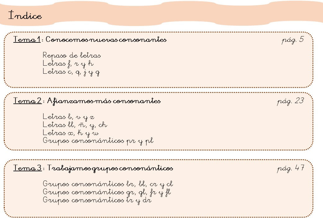 Lectoescritura 3 · Consonantes y Grupos Consonánticos - Imagen 2