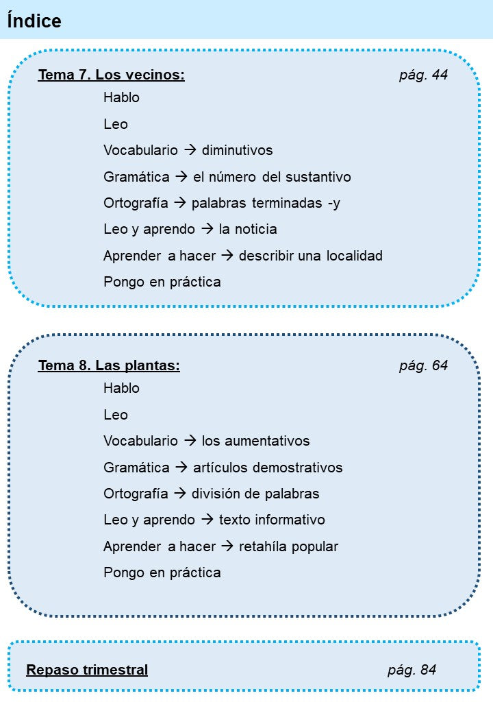 Lengua 3º Primaria · 2º Trimestre - Imagen 3