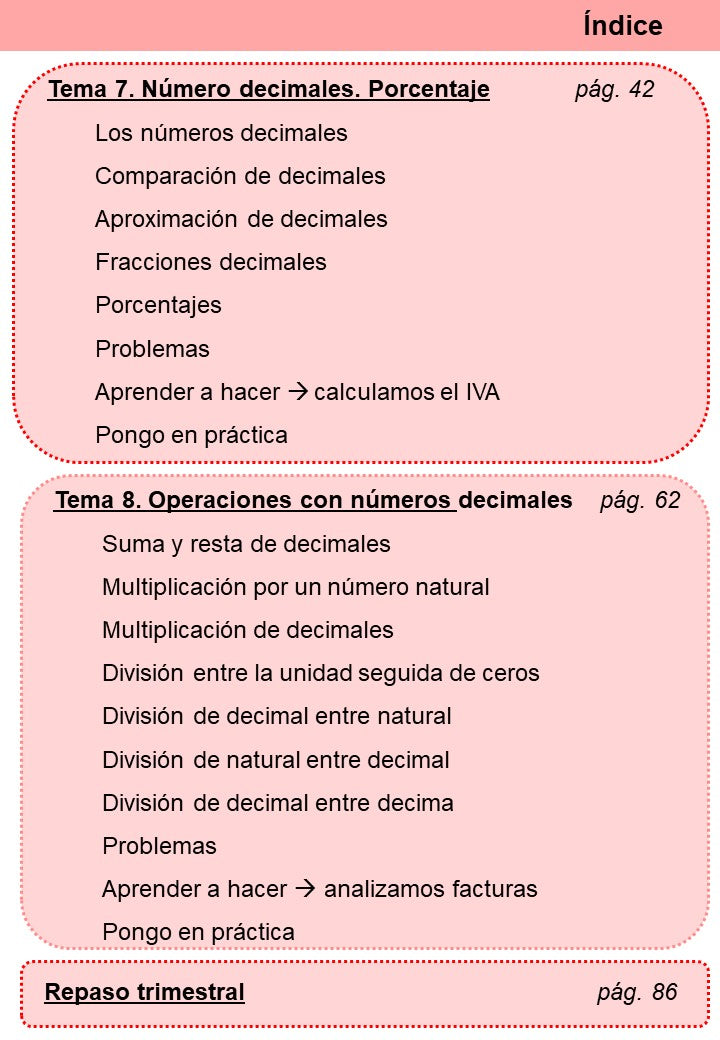 Matemáticas 5º Primaria · 2º Trimestre - Imagen 3