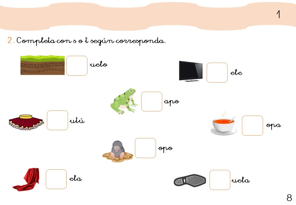 Lectoescritura 3 · Consonantes y Grupos Consonánticos - Imagen 5