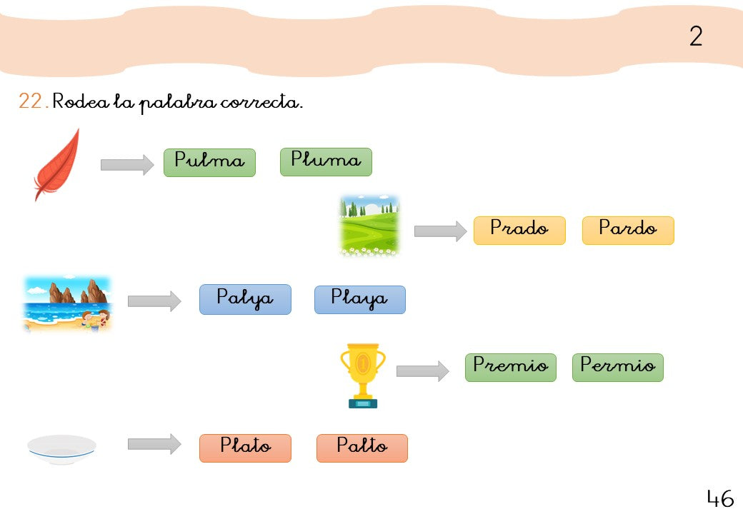 Lectoescritura 3 · Consonantes y Grupos Consonánticos - Imagen 9